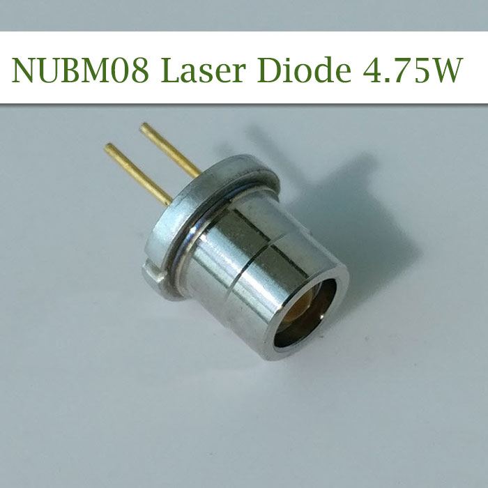 1*4.75W 450nm 455nm LD 日亚高功率蓝色激光二极管 NUBM08 T05 Φ9mm - 点击图像关闭